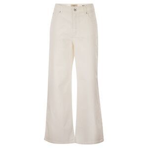 Weekend Maxmara Women Wkdmedina - Wide-Leg Trousers In Cotton Drill